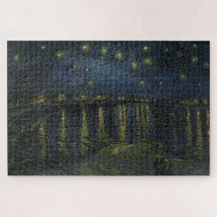 Starry Night Over the Rhône, Ölgemälde Van Gogh