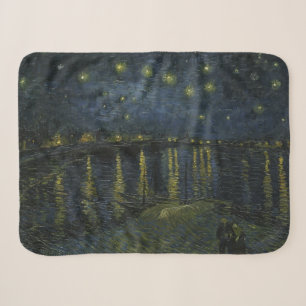 Starry Night Over the Rhône, Ölgemälde Van Gogh Sherpadecke