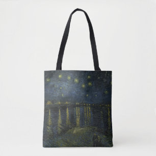 Starry Night Over the Rhône, Ölgemälde Van Gogh Tasche