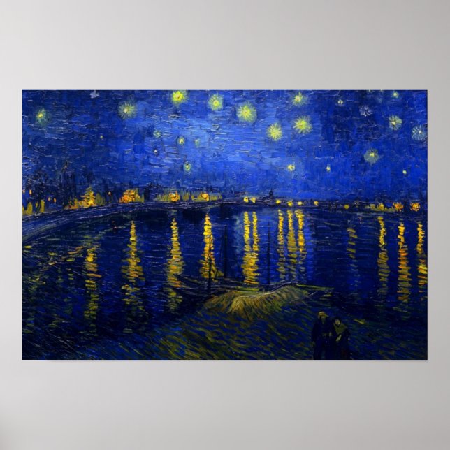 Starry Night Over the Rhone Poster (Vorne)