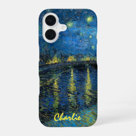 Starry Night Over the Rhône – Van Gogh – Custom  iPhone 16 Hülle