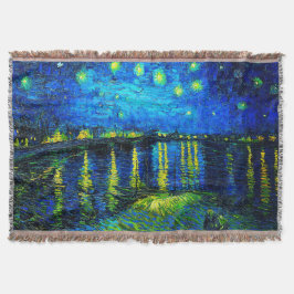Starry Night Over the Rhone von Vincent Van Gogh Decke