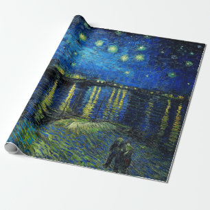 Starry Night Over the Rhone von Vincent Van Gogh Geschenkpapier