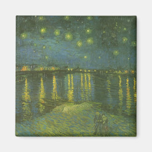 Starry Night Over the Rhone von Vincent van Gogh Magnet