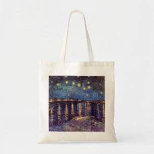 Starry Night Over the Rhone von Vincent van Gogh Tragetasche
