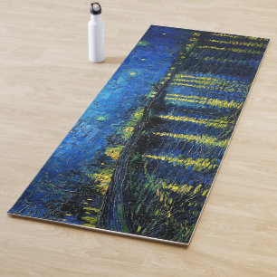 Starry Night Over the Rhone von Vincent Van Gogh Yogamatte