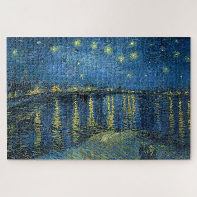 Starry Night Over the River Rhone (von van Gogh) (Horizontal)