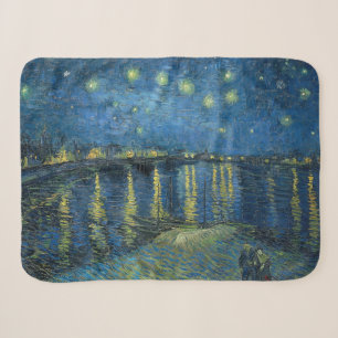 Starry Night Over the River Rhone (von van Gogh) Sherpadecke