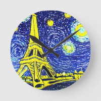Starry Night Paris Frankreich