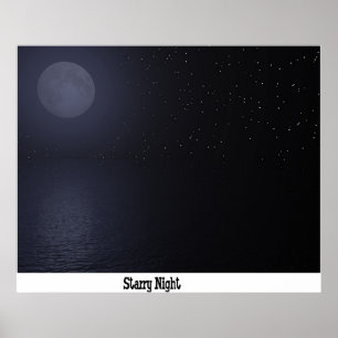 Starry Night Poster