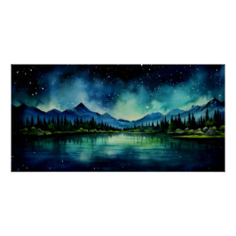 Starry Night Poster