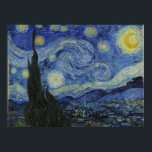 Starry Night Poster<br><div class="desc">Van Gogh Poster</div>