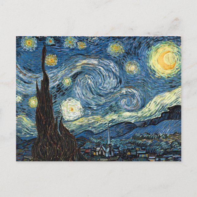 Starry Night Postkarte (Vorderseite)