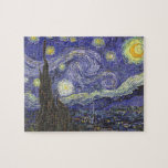 Starry Night Puzzle<br><div class="desc">Puzzle,  aber der niederländische Maler Vincent van Gogh</div>