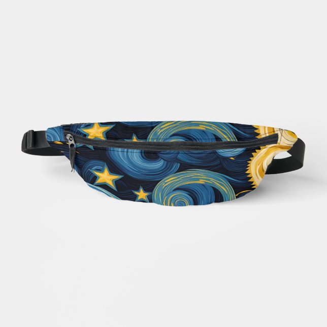 Starry Night Rencontre Sunflowers Van Gogh Mashup (Recto)