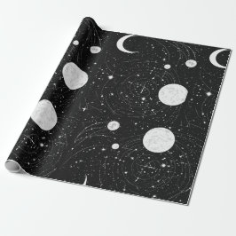 Starry Night Serenity: Chand Tare Sitare Nightwear Geschenkpapier