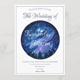 Starry Night Sky Einladung