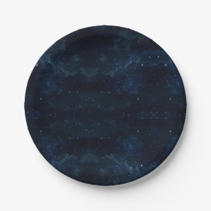 Starry Night Sky , Galaxy Space Celestial Pappteller