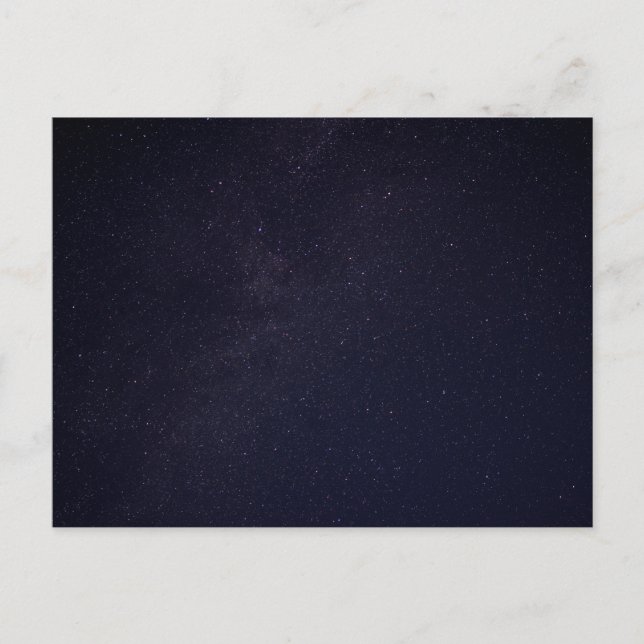 Starry Night Sky Postkarte (Vorderseite)