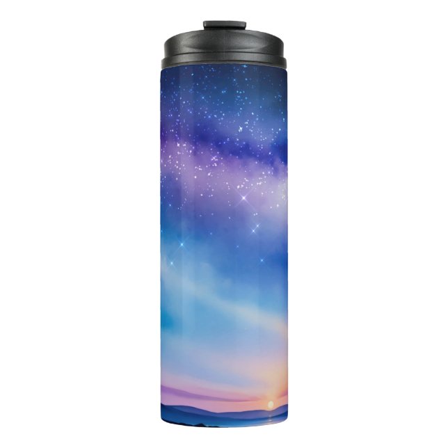Starry Night Sky Thermosbecher (Vorderseite)
