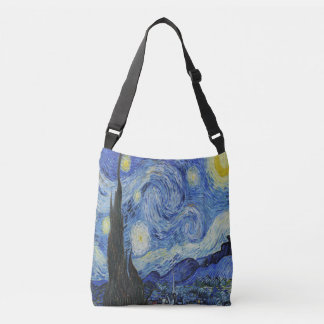 Starry Night Tragetaschen Mit Langen Trägern
