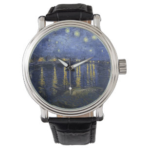Starry Night über der Rhône Armbanduhr