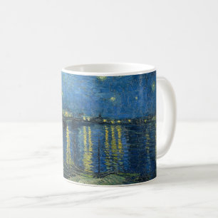 Starry Night über der Rhône Kaffeetasse