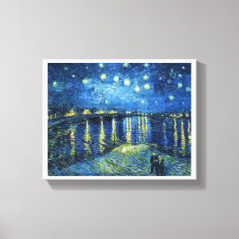 Starry Night über der Rhone Vincent van Gogh Leinwanddruck