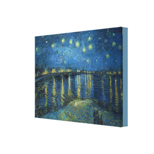 Starry Night über der Rhone Vincent van Gogh Leinwanddruck