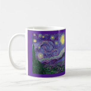 Starry Night und Vincent Van Gogh Zitat, Parody, Kaffeetasse
