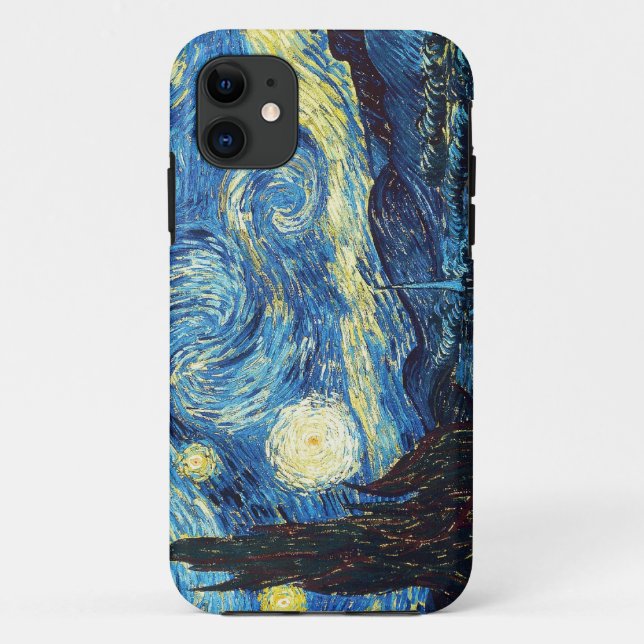 Starry Night - Van Gogh Case-Mate iPhone Hülle (Rückseite)