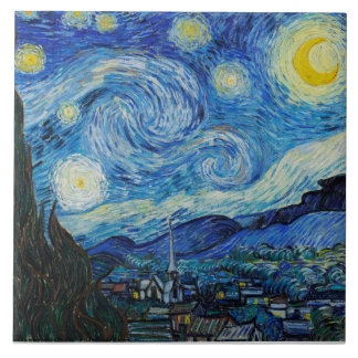 Starry Night, Van Gogh Fliese