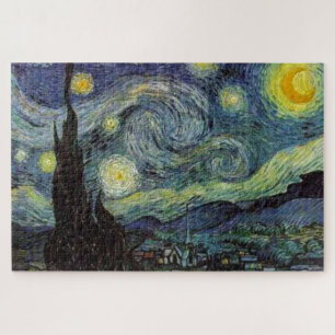 Starry Night - van Gogh Gemälde Art