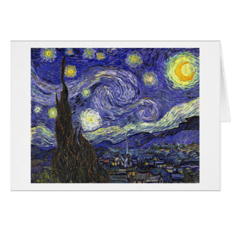 Starry Night, Vincent Van Gogh.