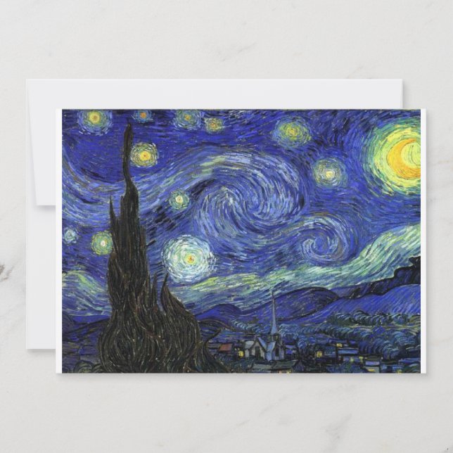 Starry Night, Vincent van Gogh (Vorderseite)