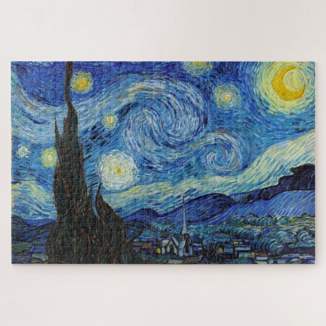 Starry Night, Vincent van Gogh (Horizontal)