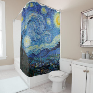Starry Night | Vincent van Gogh Duschvorhang