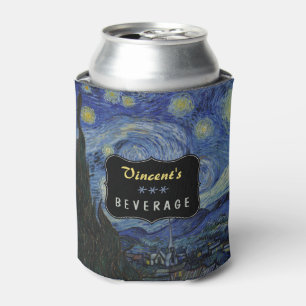 Starry Night Vincent van Gogh Gemälde Custom Dosenkühler