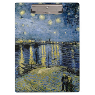 Starry Night Vincent van Gogh Klemmbrett