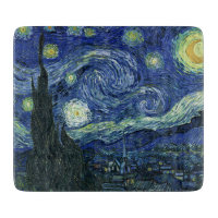 Starry Night Vincent van Gogh Kunstmalerei Cu
