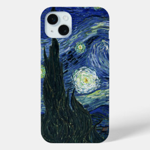 Starry Night Vincent van Gogh Kunstmalerei iPhone 15 Mini Hülle
