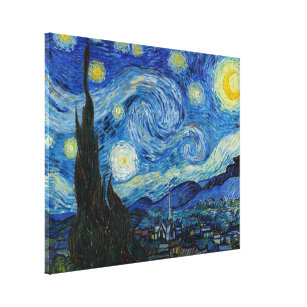 Starry Night   Vincent Van Gogh Leinwanddruck