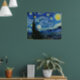 Starry Night | Vincent Van Gogh Poster (Living Room 1)
