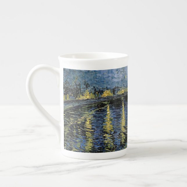Starry Night Vincent van Gogh Prozellantasse (Links)