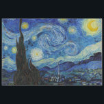 Starry Night, Vincent van Gogh Seidenpapier<br><div class="desc">Vincent Willem van Gogh (30. März 1853 - 29. Juli 1890) war ein niederländischer postimpressionistischer Maler, der zu den berühmtesten und einflussreichsten Persönlichkeiten in der Geschichte der Western-Kunst zählt. In etwas mehr als einem Jahrzehnt schuf er etwa 2100 Kunstwerke, darunter etwa 860 Ölgemälde, die größtenteils aus den Jahre seines Lebens....</div>