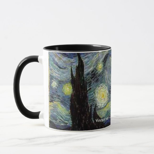 Starry Night, Vincent van Gogh Tasse (Links)