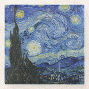 Starry Night Vincent Van Gogh Untersetzer
