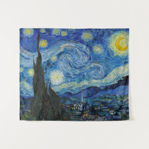 Starry Night Vincent van Gogh Wandteppich