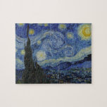 Starry Night von Van Gogh<br><div class="desc">Die Starry Night von Vincent van Gogh,  die 1889 während seines bleibe in Saint-Rémy-de-Provence gemalt wurde,  zeigt einen wirbelnden Nachthimmel über einem ruhigen Dorf,  der seine emotionale und künstlerische Intensität widerspiegelt.</div>