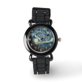 Starry Night von Van Gogh. Armbanduhr